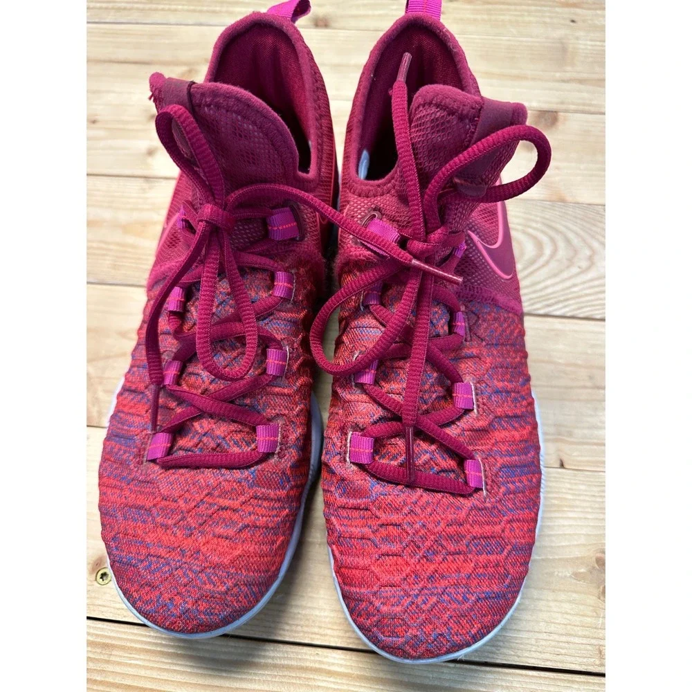 Nike KD 9 Red University Red Basketball Shoes Kids Size‎ 7Y